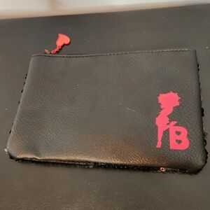 Betty Boop × Ipsy Makeup Bag Zipper Closure